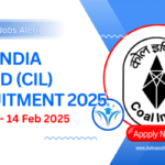 Coal India Recruitment 2025