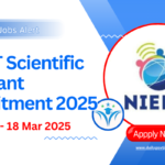 NIELIT Scientific Assistant Recruitment 2025